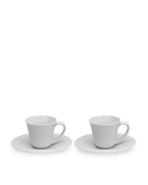 KU Default Title Set of two coffee cups with saucers Alessi