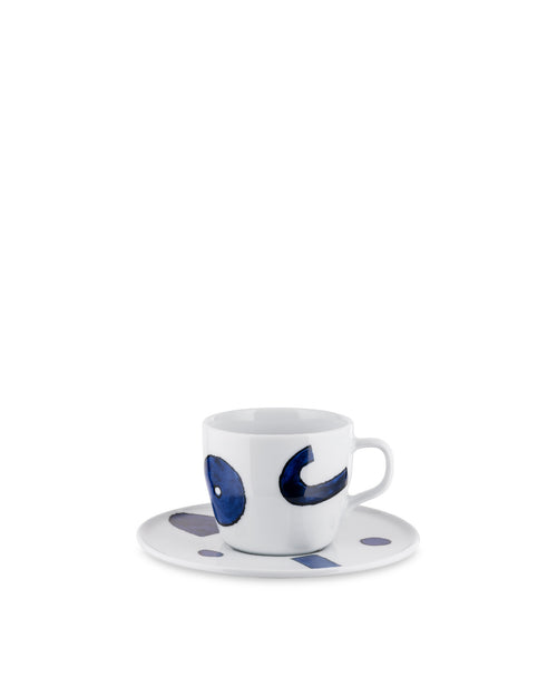 Itsumo - Yunoki ware Default Title Set of drip coffee cup with saucer. 4 pieces Alessi