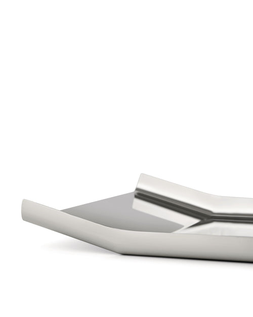Arran steel Rectangular tray Alessi 2