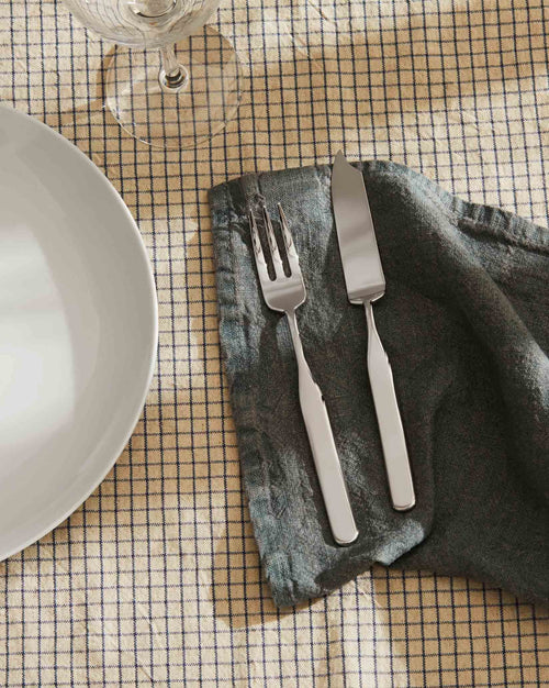 Collo-alto Default Title Fish fork. 6 pieces Alessi 1