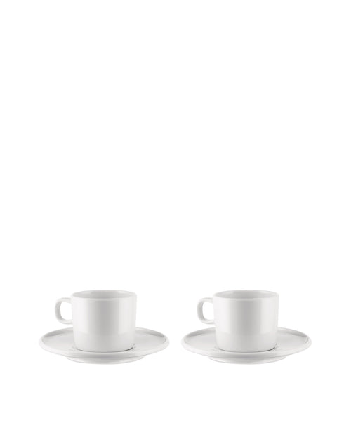 PlateBowlCup Default Title Set of two mocha cups with saucers Alessi
