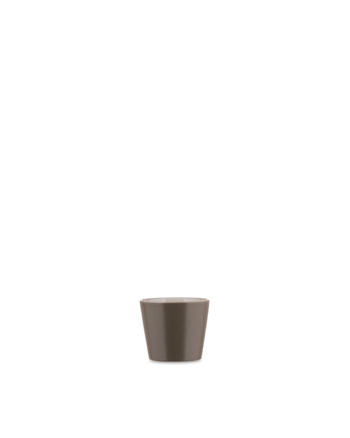Tonale Dark grey Small cup. 4 pieces Alessi