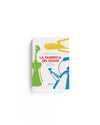 White hardcover book by Alessi, featuring colorful stylized kitchenware illustrations and red title text.