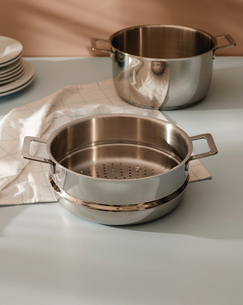 Pots&Pans Default Title Steamer basket Alessi 1