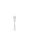Silver fork by Alessi with a sleek, modern design and four tines.