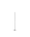 Metallic tending box by Alessi with a textured grip and propeller-like agitator.
