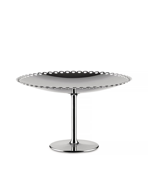 Edges stainless steel Cake stand Alessi