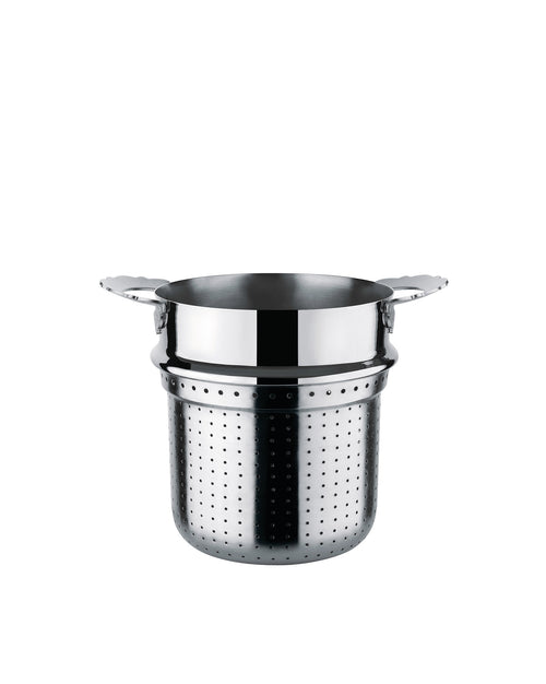 Dressed Default Title Pierced basket for pasta-set Alessi