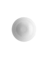White round bowl by Alessi, featuring a simple design seen from above.