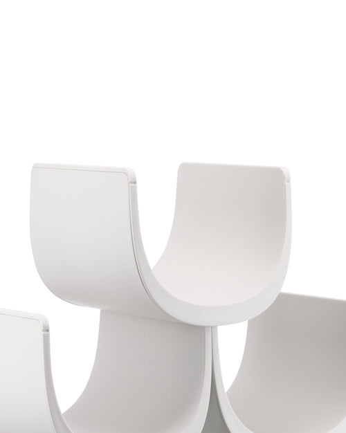Noè white Bottle-holder Alessi 3