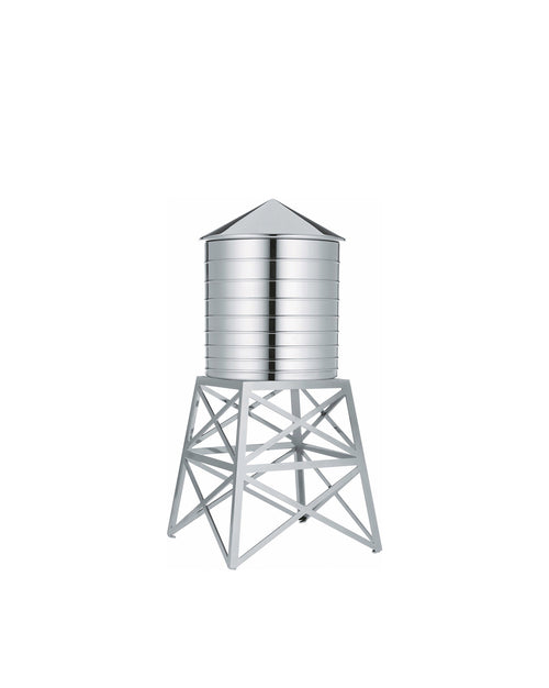 Water Tower stainless steel Container Alessi