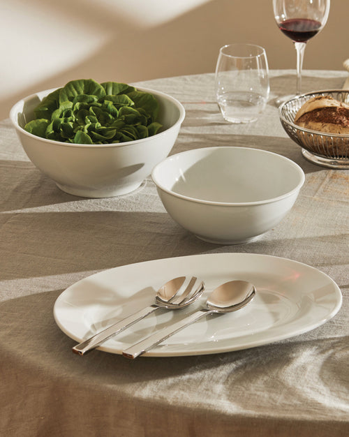 PlateBowlCup Default Title Oval serving plate Alessi 1