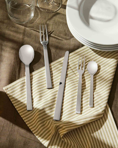 Santiago Default Title Tea spoon. 6 pieces Alessi 1