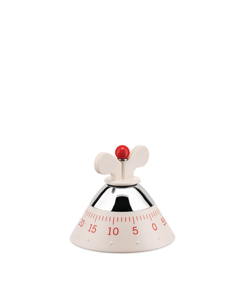 Kitchen Timer blanc Minuteur Alessi