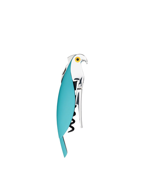 Parrot light blue Sommelier corkscrew Alessi