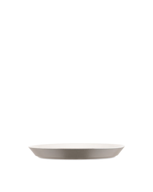 Tonale Light Grey Dinner plate. 4 pieces Alessi