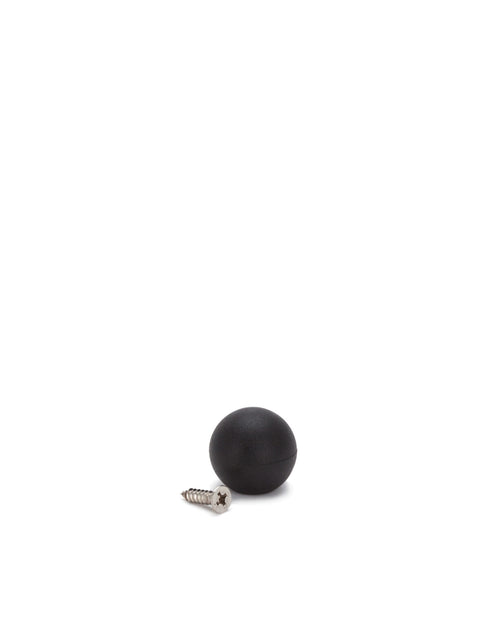 24006 Default Title Black Knauf und Schraube Alessi