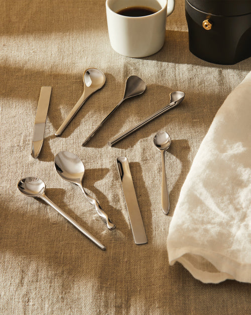 Il caffè/tè Alessi Default Title Set of 8 coffee spoons Alessi 1